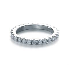 The 2mm Classic Eternity Ring - 18k Gold Plated