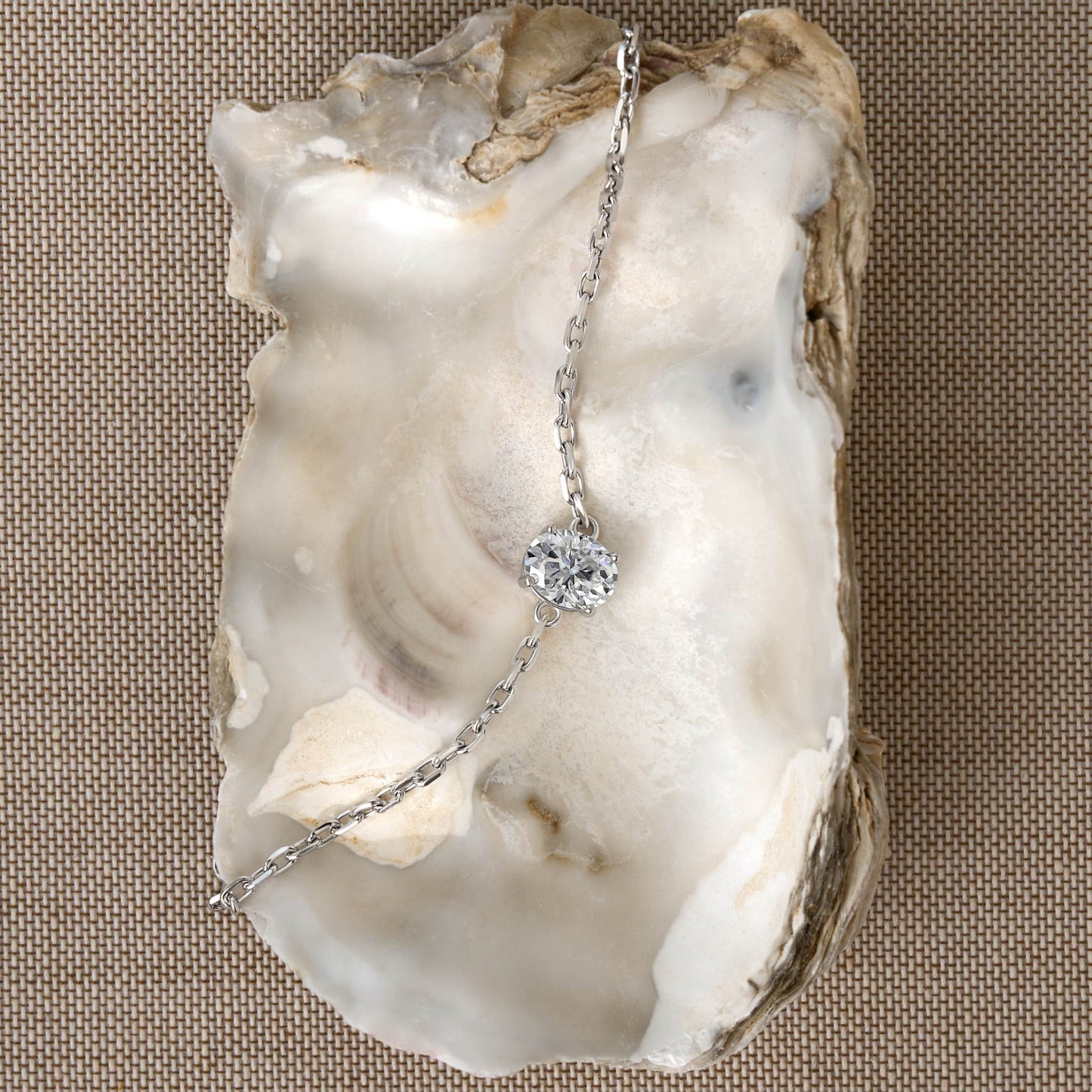 The 2CT Oval Moissanite Bracelet