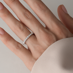 The 2mm Classic Eternity Ring - 18k Gold Plated